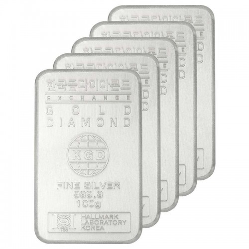 投資用 シルバーバー 1000g (5個) 要約情報及び購入 概要情報および購入